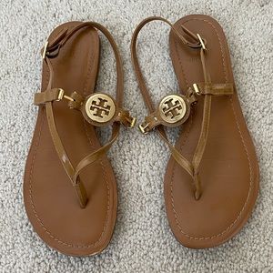 Tory Burch Ali Anteka Thong Sandals Size 7